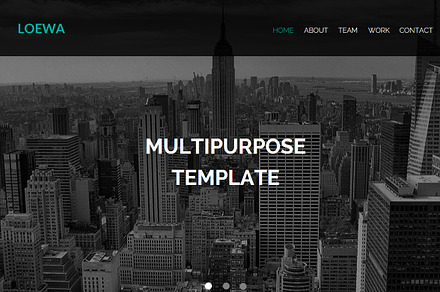 Loewa Muse Theme / HTML