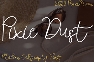 Pixie Dust: Handwriting Font