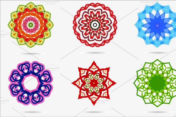 Vector Set Of Colorful Design Icons