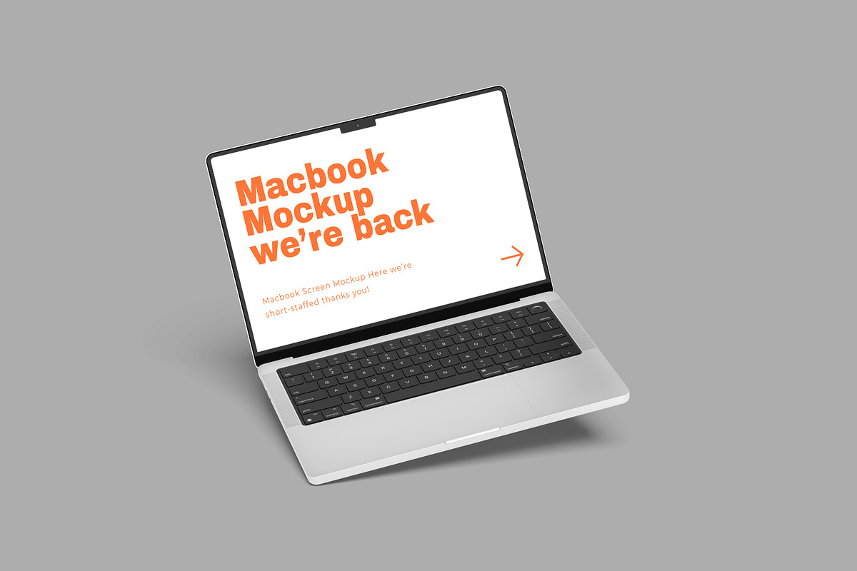 Macbook Mockup, a Mac Mockup by AnasStudio (Photo 2 of 5)