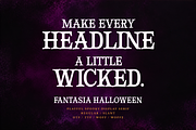 Fantasia Halloween - Spooky Typeface, a Serif Font by agnyhasyastudio (Thumbnail 13 of 13)