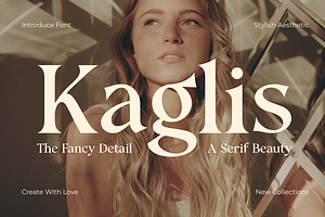 Kaglis – Elegant Luxury Serif Font