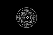 Triangle Moon and Star Logo, a Branding & Logo Template by Buqancreative (Thumbnail 4 of 4)