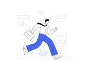 Minimalist Corporate Illustrations, an Illustration by SaurabhSharma (Thumbnail 3 of 11)