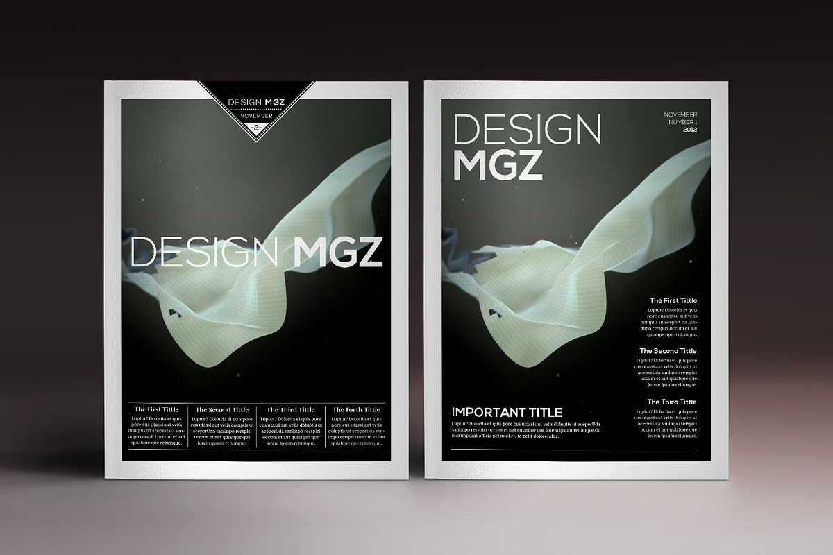 Design Magazine, a Magazine Template by Luuqas Design (Photo 2 of 12)