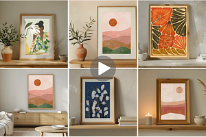 Canva Frame Video Mockups