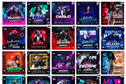100 Party Flyers Bundle Canva 4x4, a Flyer Template by FLYERHIVE (Thumbnail 2 of 7)