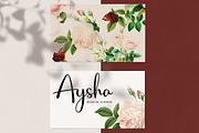 Chigland script, a Script Font by akrtype (Thumbnail 2 of 7)