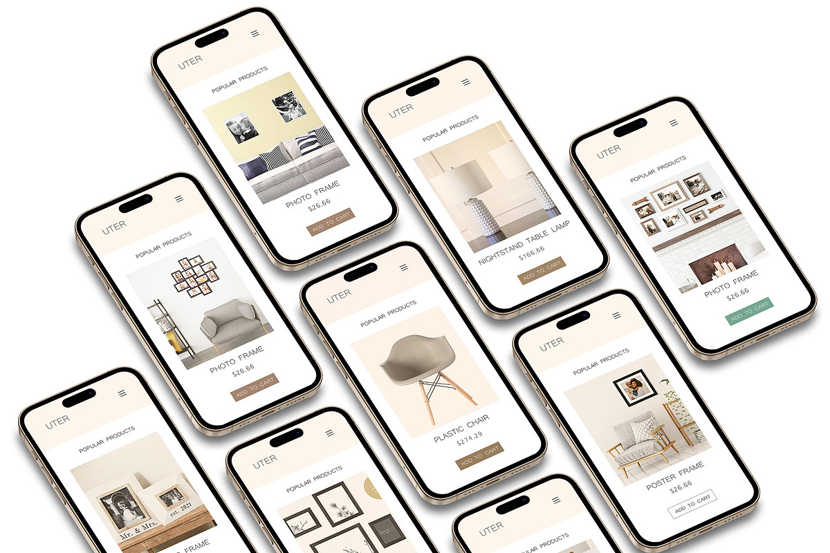3D iPhone Presentation Mock-Up Bun 2, an iPhone Mockup by Graphicsworld125 (Photo 7 of 15)