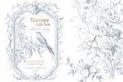 Baroque collection-Toile De Jouy, a Decorative Illustration by Pamyatka Shop (Thumbnail 7 of 14)