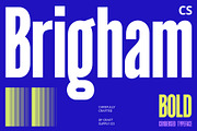 CS Brigham – Bold Font, a Sans Serif Font by Craft Supply Co. (Thumbnail 1 of 8)
