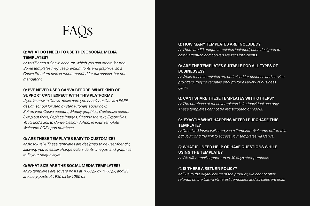 50 Canva Social Media Templates, a Social Media Template by Glo Design Studio (Photo 9 of 10)