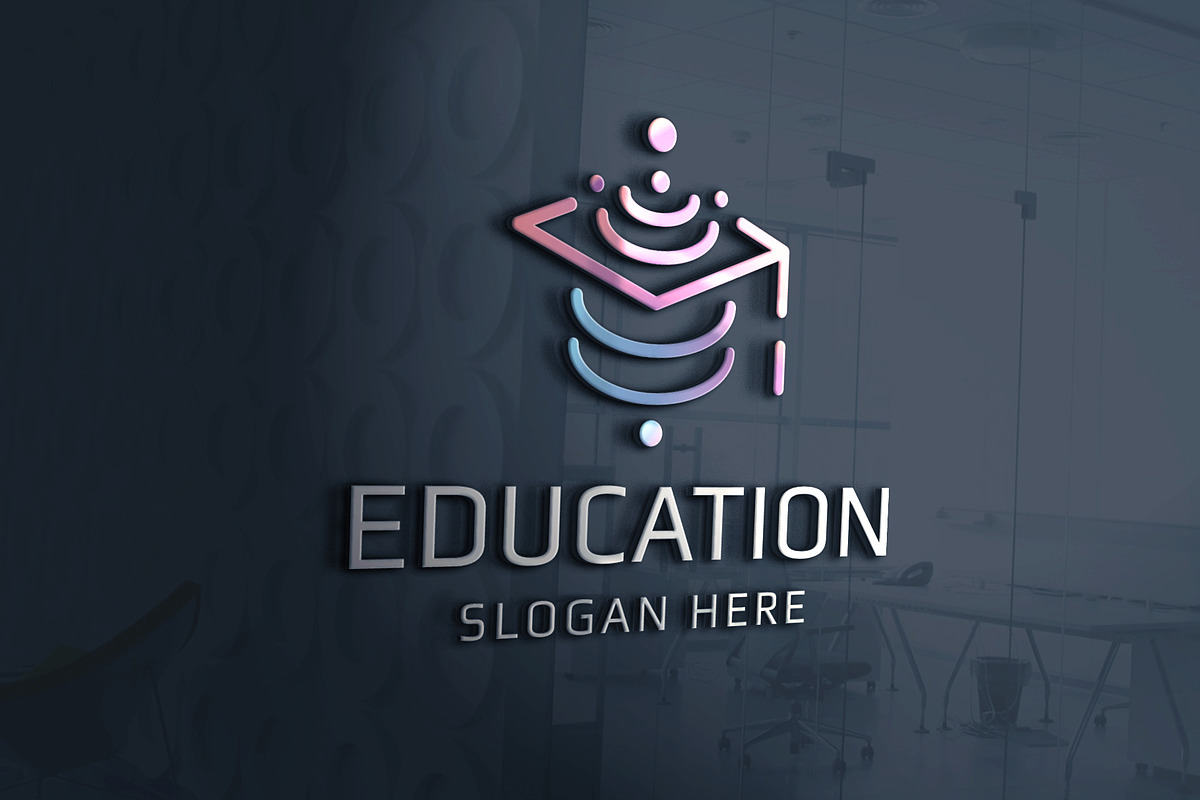 Online Digital Education Logo, a Branding & Logo Template by Design_Planet (Photo 1 of 4)