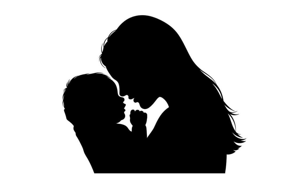50 Mother and Baby Love Silhouette S, an Illustration by Designs_River (Photo 10 of 51)