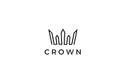 Geometric Monoline Crown Logo Design, a Branding & Logo Template by yopie (Thumbnail 2 of 3)