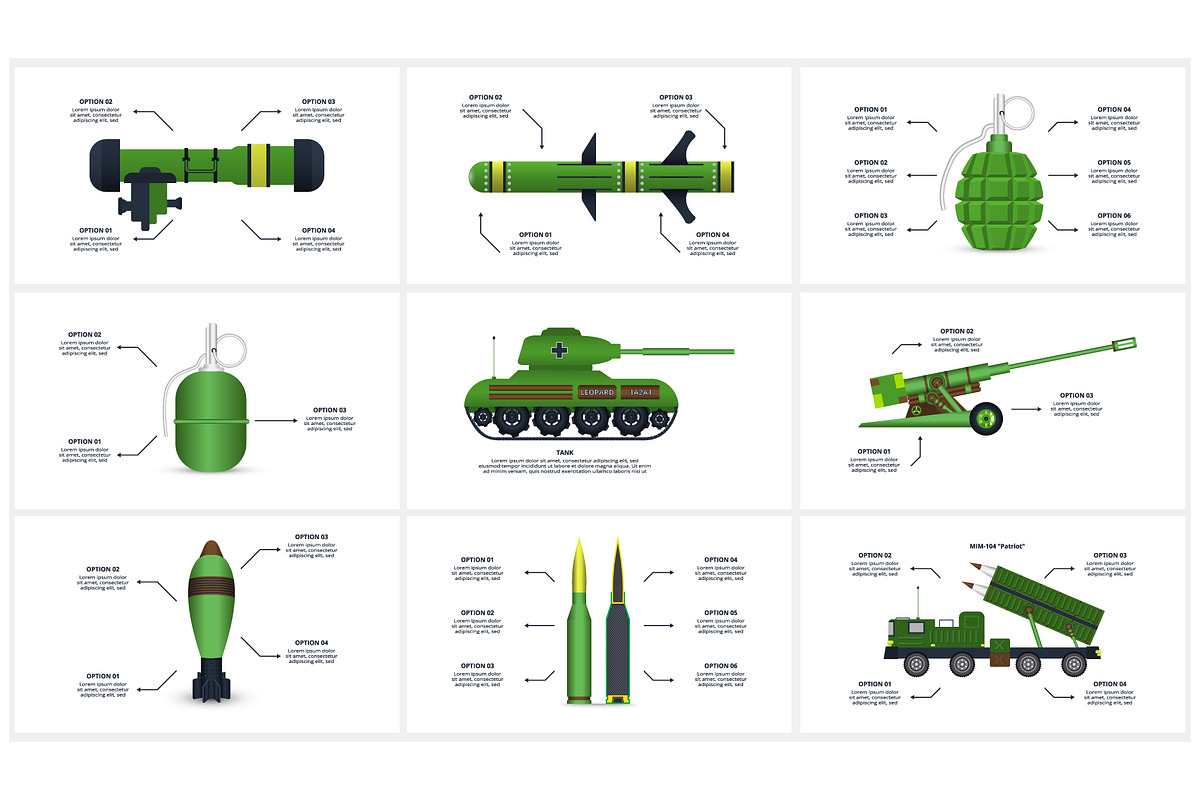 ARMY Canva Presentation Template, a Presentation Template by Infographics project (Photo 2 of 7)