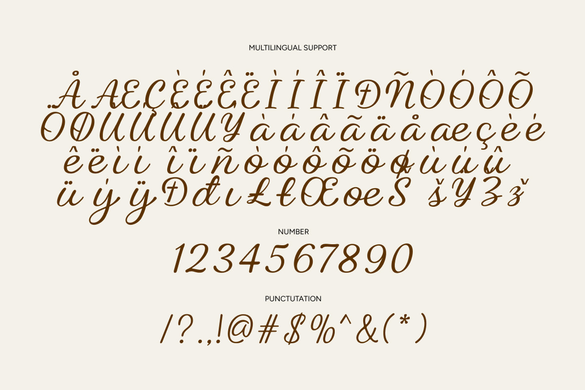 Marcelia Handwritten Script Font, a Script Font by Rasio Studio (Photo 4 of 8)