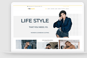 WS Jeans - Fashion Shop Theme