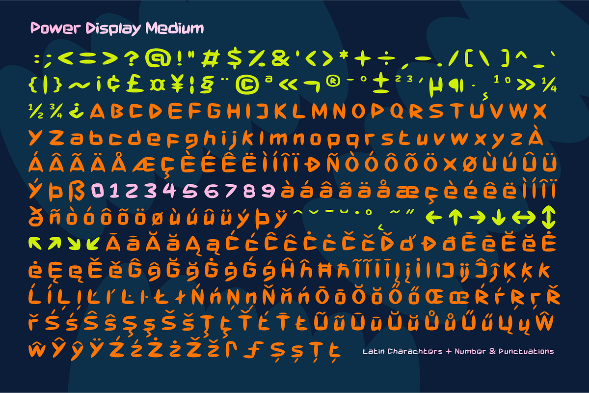Power Display Font Family, a Font by Power Type™ Foundry (Photo 8 of 10)