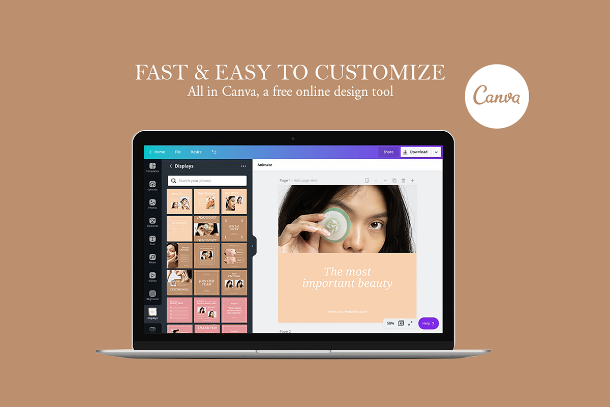 Beauty Skincare | Social Media Kit, a Social Media Template by ONESADYA (Photo 9 of 9)