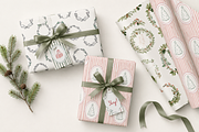 Christmas Frames and Posters, a Seasonal Illustration by Anna Studio (Thumbnail 2 of 11)