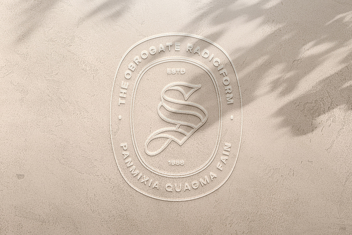 Wall logo mockup, a Merchandise Mockup by DesignNeutrons (Photo 1 of 4)