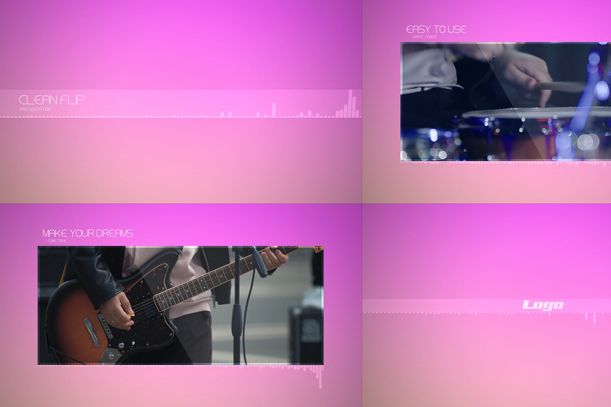Clean Flip for After Effects, a Templates & Theme by 2dfx (Photo 1 of 2)