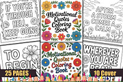 Quotes Coloring Books Bundle, an Object Graphic by protabsorkar11 (Thumbnail 5 of 14)