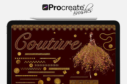 Couture Brushes for Procreate