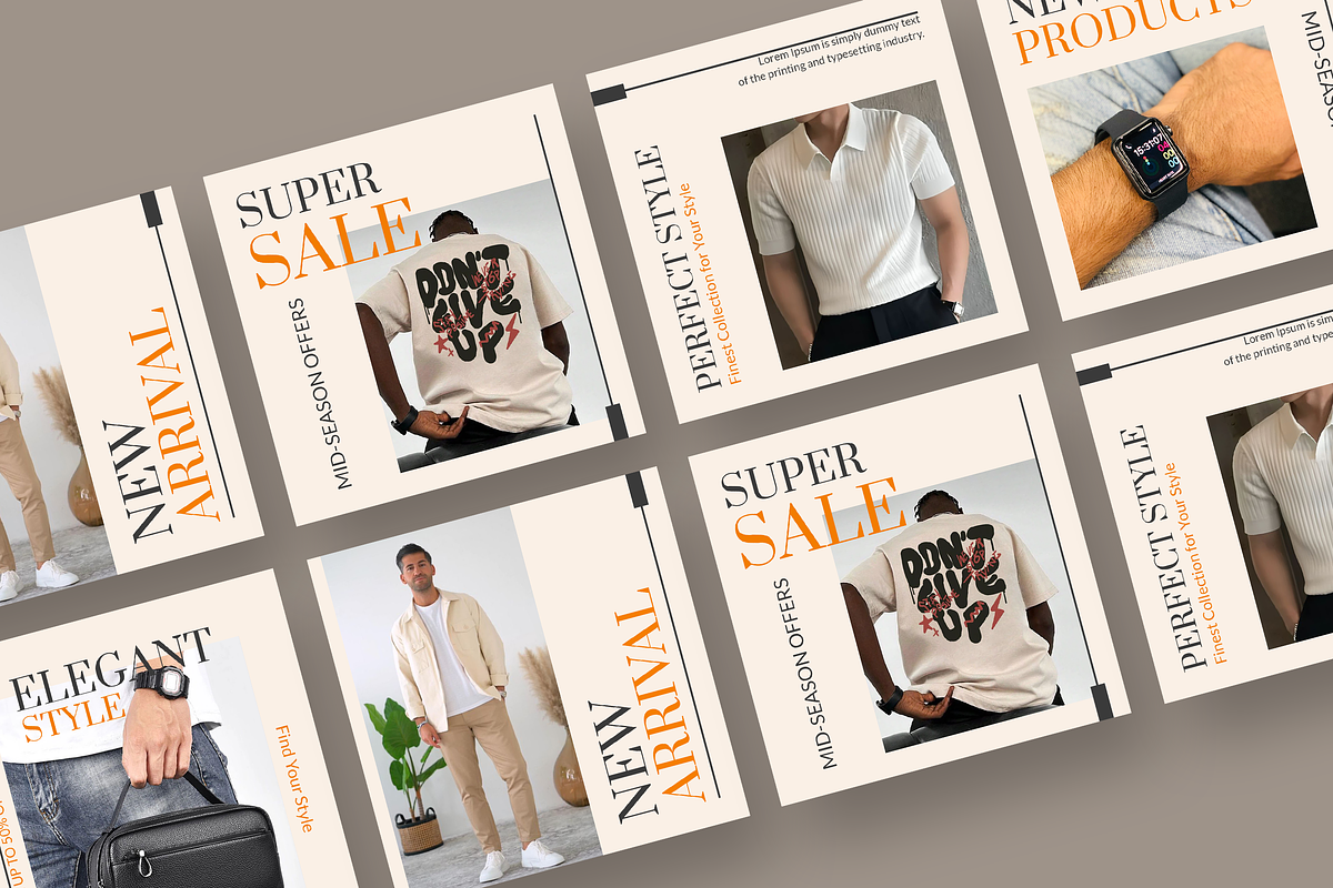 Fashion - Instagram Post Template, a Social Media Template by UnicodeID (Photo 2 of 4)