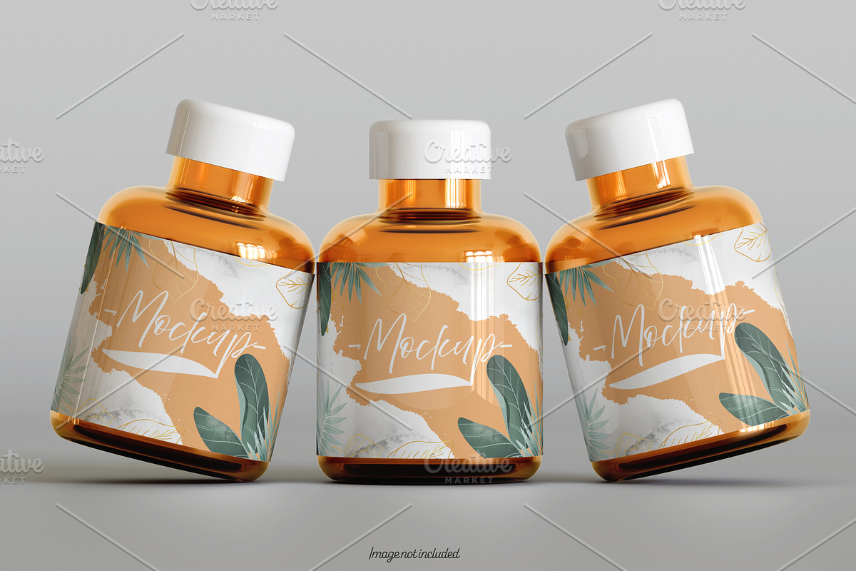 Pills Bottle Mockup Bundles, a Cups & Container Mockup by Ambo Ampeng (Photo 20 of 22)