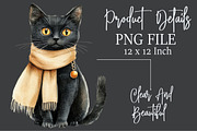 Beige & Black Halloween Clipart, an Illustration by Rose Art (Thumbnail 5 of 7)