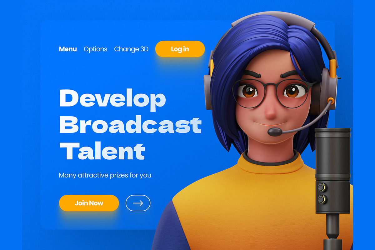 3D Avatar Profession Characters, an Object Graphic by Rakata Studio (Photo 4 of 6)