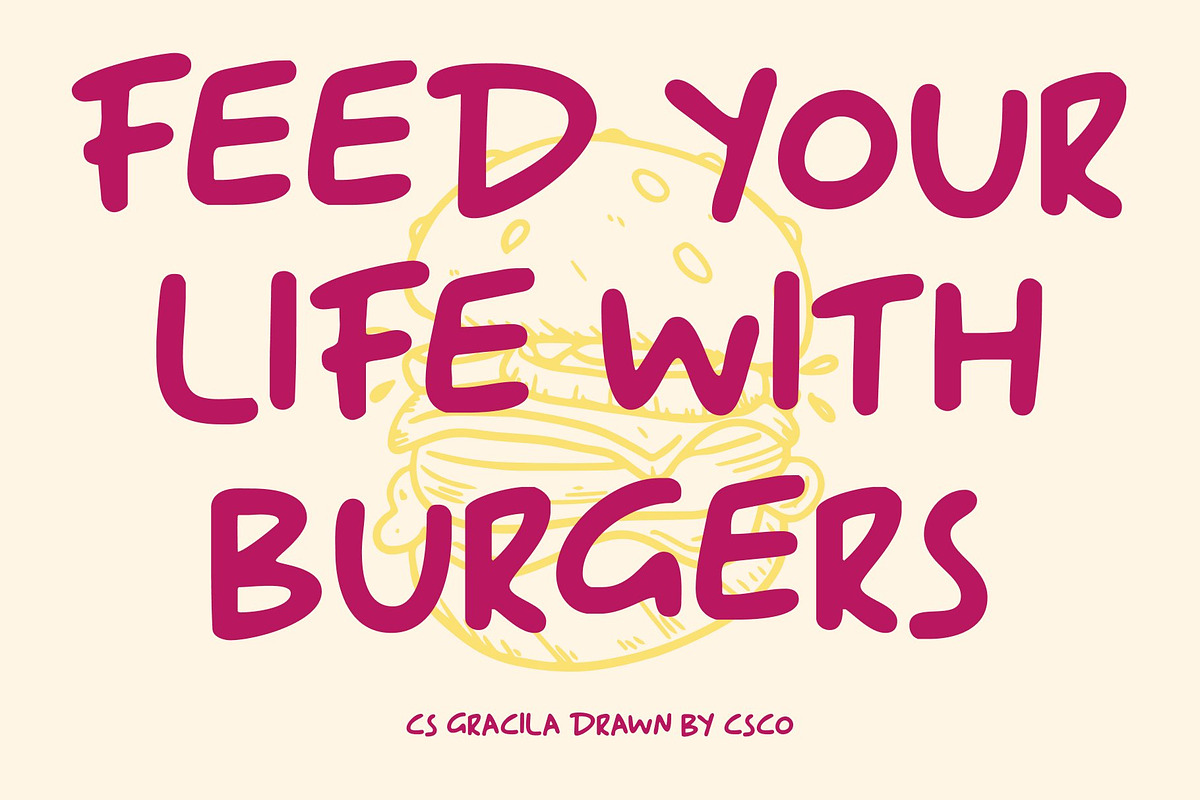 CS Gracila Drawn, a Handwritten Font by Craft Supply Co. (Photo 4 of 8)