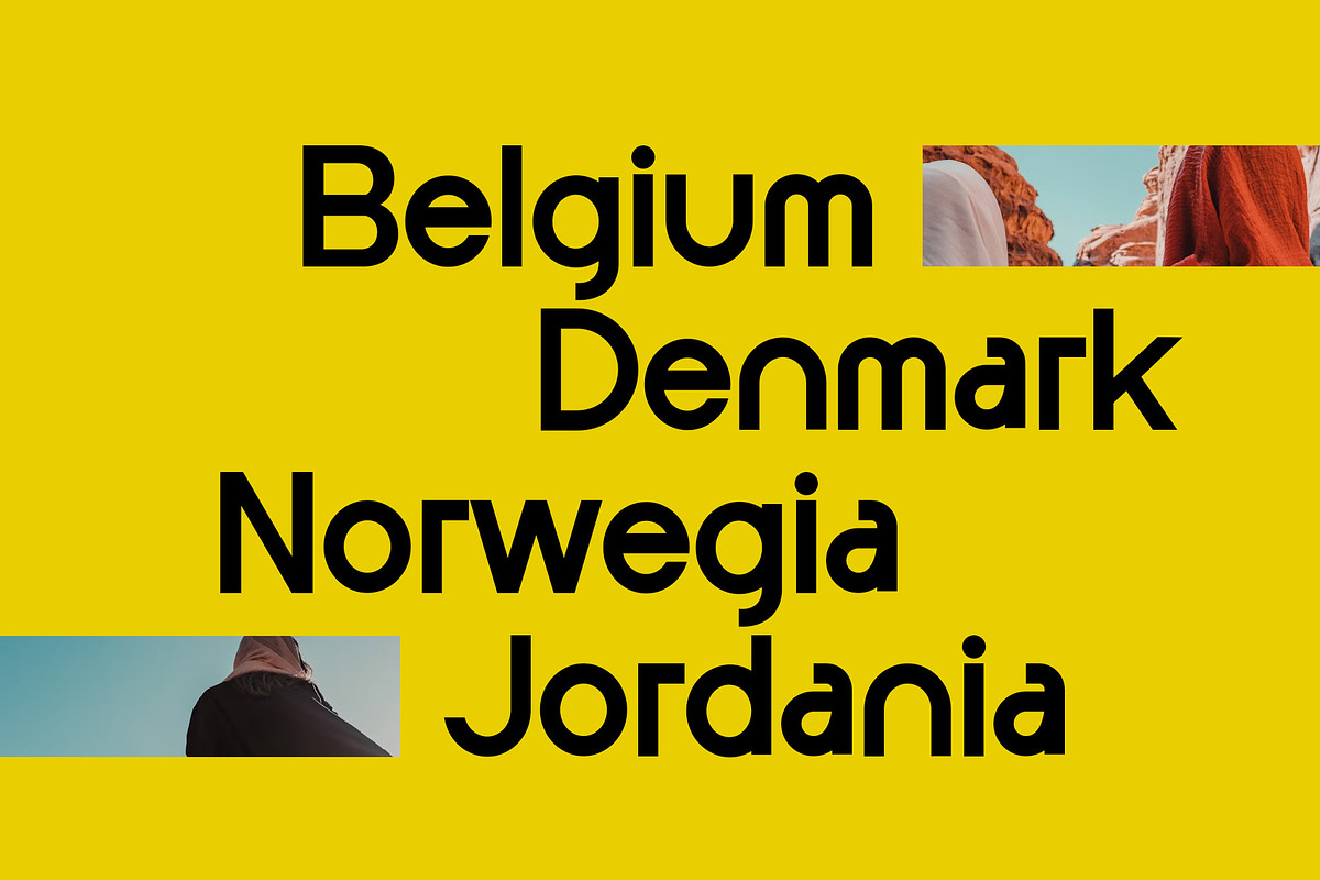 Gendy Modern Sans Font, a Sans Serif Font by RantautypeStudio (Photo 6 of 15)