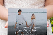 Typography brush script invitations, an Invitation Template by Inkpower (Thumbnail 4 of 7)