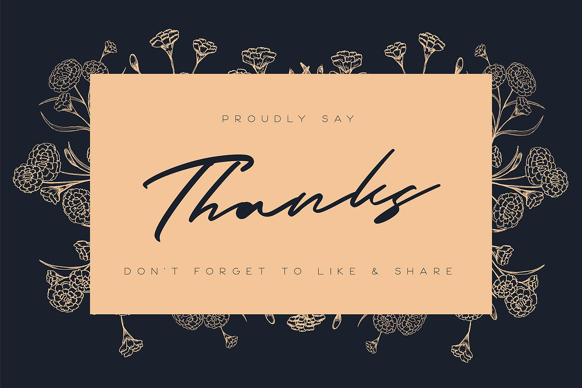 Brown Carlson - The Luxury Signature, a Script Font by Graphicfresh (Photo 8 of 8)