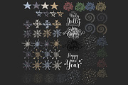Ho-Ho-Ho christmas clipart set, a Decorative Illustration by JuliaStarArt-FantasyHome (Thumbnail 8 of 10)