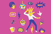 Pop icons, an Illustration by Volkan Aydemir (Thumbnail 3 of 4)