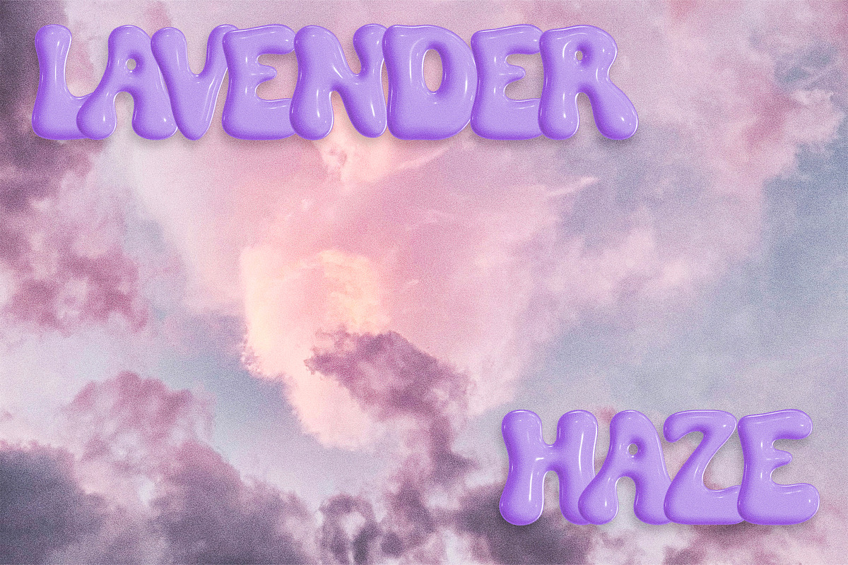 Bubble Gum | Pink 3D SVG Color Font, a Serif Font by The Creative Bix (Photo 11 of 14)