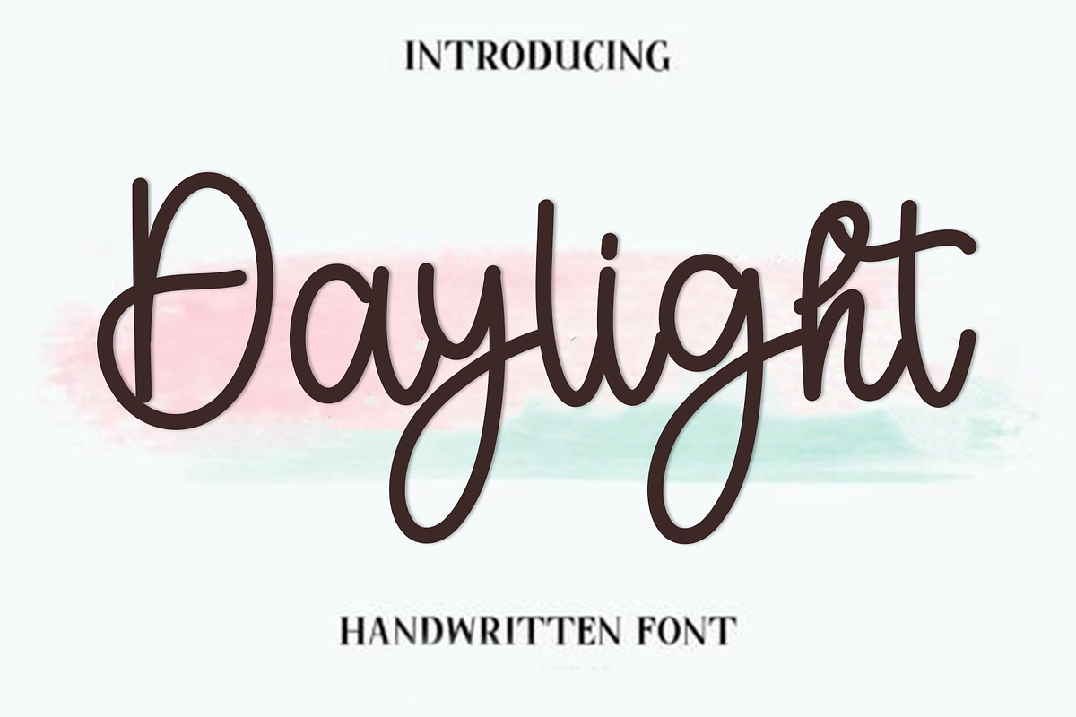 Daylight, a Handwritten Font by InermediaSTUDIO (Photo 1 of 7)
