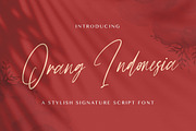 Orang Indonesia - Handwritten Font, a Script Font by StringLabs (Thumbnail 1 of 15)