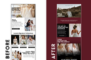 Bridal Shop Website Template, a Landing Page Template by wekreatif (Thumbnail 4 of 5)