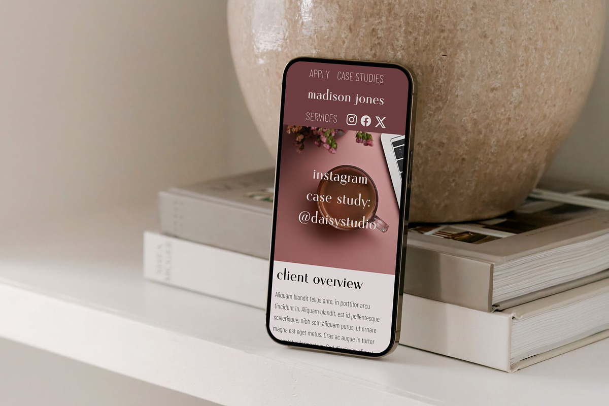 Social Media Manager Canva Website, a Websites & App Template by Made by Melody (Photo 12 of 12)