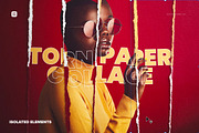 Torn Paper Collage Photo Effect, a Product Mockup by Custom Scene (Thumbnail 4 of 10)