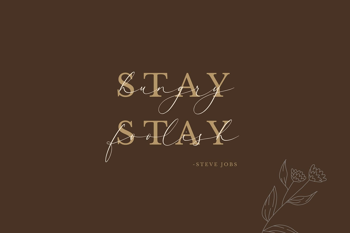Rainbow Beauty - Chic Calligraphy, a Script Font by Nirmana Visual (Photo 2 of 8)