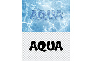 Pool Water Text Effect AI Generated, a Templates & Theme by McLittle Stock (Thumbnail 2 of 2)