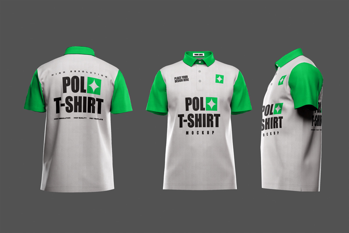 Polo Shirt Mockup, a Mockup by Mockupnine (Photo 3 of 4)