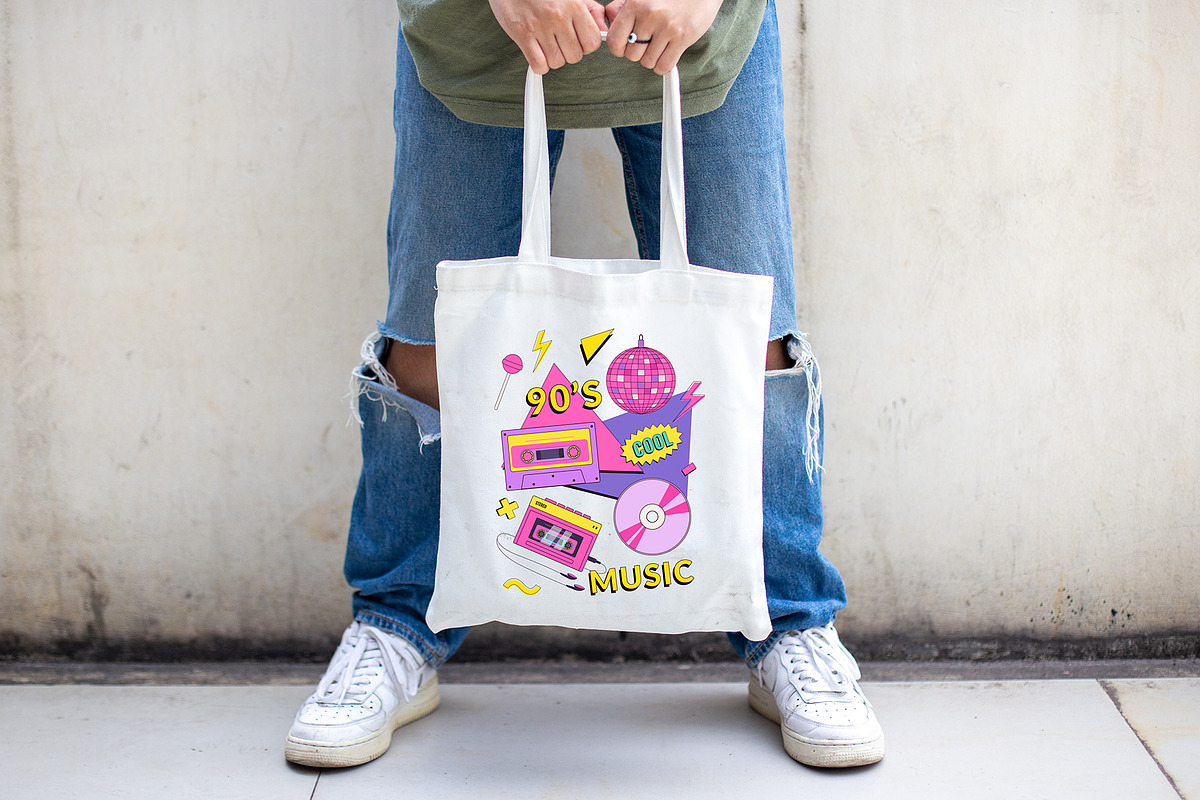 90s Retro vector illustration, an Object Illustration by Nadezhda Mikhailova (Photo 13 of 15)