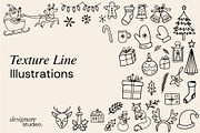 Merry Chrismas Illustrations, a Decorative Illustration by ginni illustrations (Thumbnail 4 of 6)